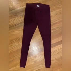 Garnet Hill Ribbed Sweater and Leggings set